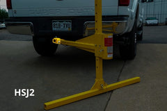 Vehicle hitch receptacle attachment, multi-directional, plated steel