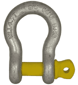 Beaver Screw Yellow Pin Bow Shackle 2.0 Tonne