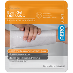 Aero Healthcare AEROBURN Burn Gel Dressing 20 x 20cm