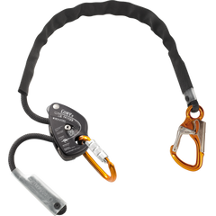Skylotec Lory X Work Positioning Device With Alloy Ovaloy TAK Included - Alloy Attack Double Action Captive Eye Snap Hook At The End - 3m