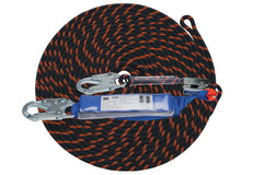 3M PROTECTA FIRST Rope Lifeline Assembly, 1390067A, Black/Orange, 15 m, 1 EA/Case