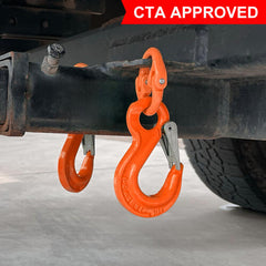 Austlift G80 Vehicle Chain Safety Hook Set (Black)