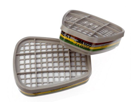 SMALL 3M Multi-Gas Half Face Respirator Kit (A1B1E1K1P2) (6259) (6259-small)