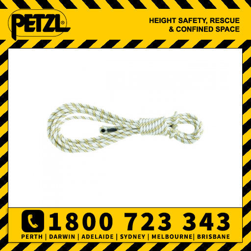 Petzl Rope For Grillon Adjustable Positioning Lanyard White/Black