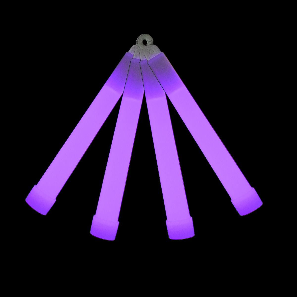 Glow Cylume Stick Purple 6 inch 15cm Glows 6-8 hours