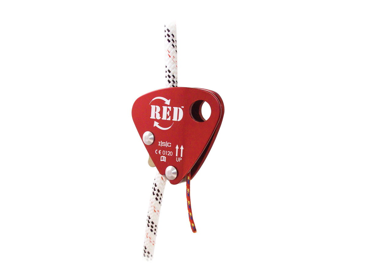 Red Backup Device with Popper Cord