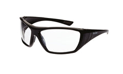Bolle Safety Glasses HUSTLER Gloss Black Frame