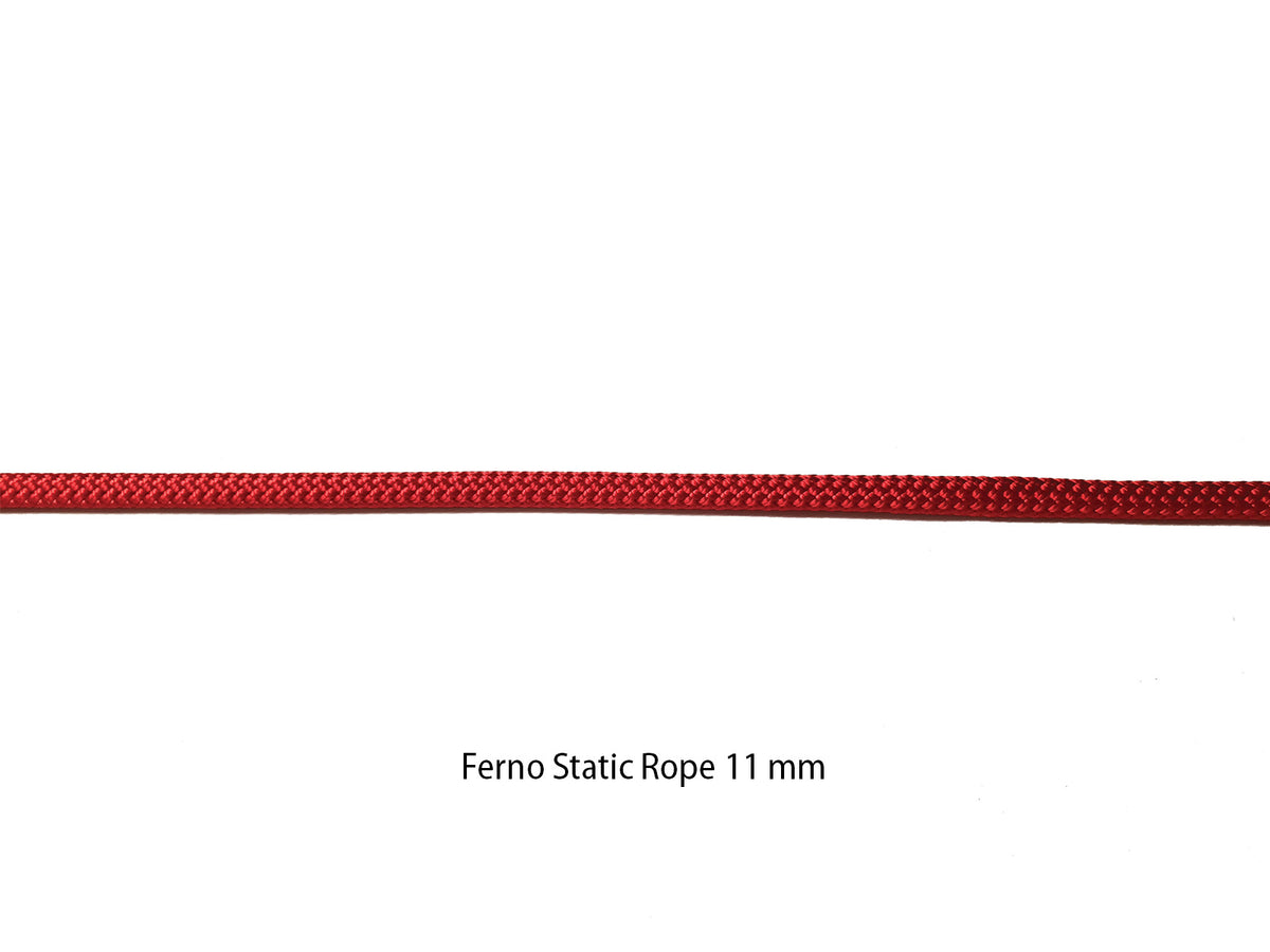 11mm Ferno KMIII Static Rope 200m Red