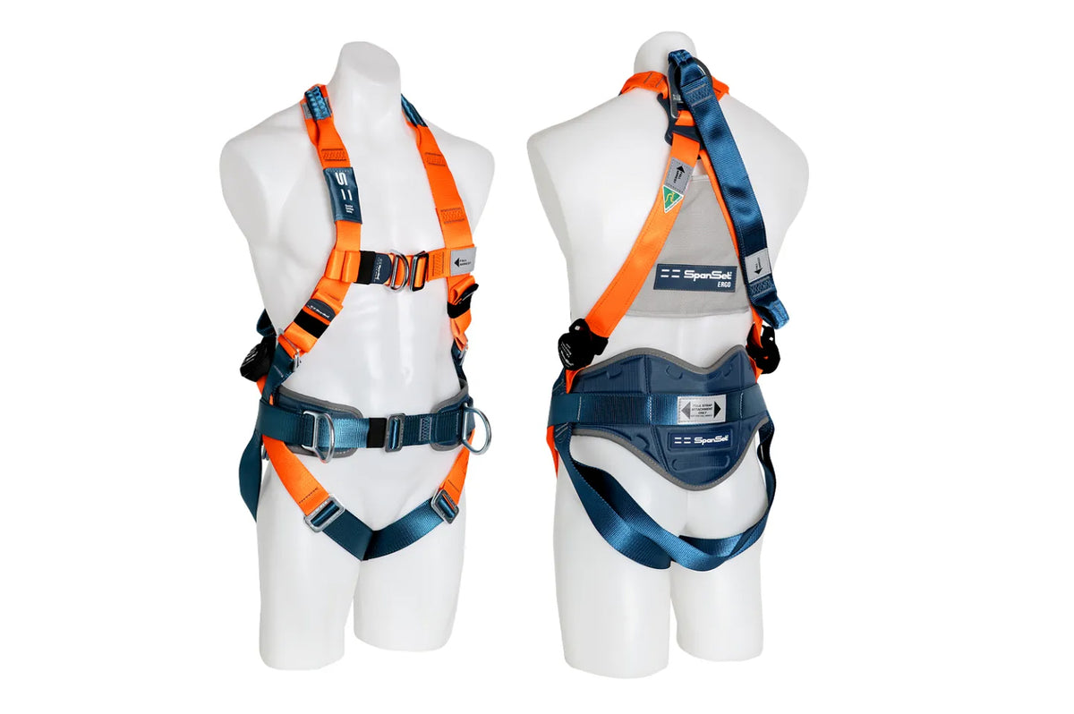 Spanset Ergo with Dorsal Extension and Padded Waist Belt