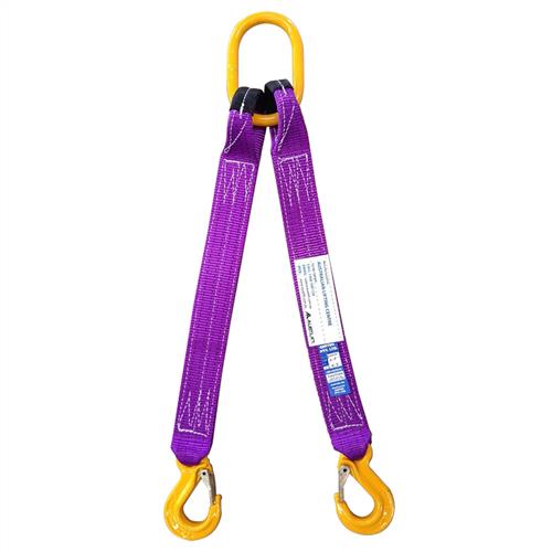 Austlift Towing Bridle with 6mm G80 Sling Hooks
