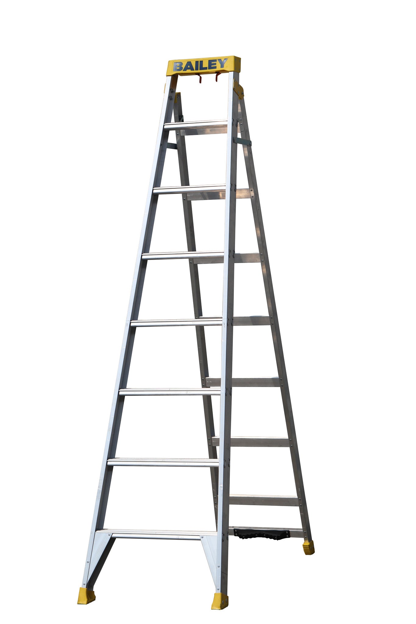 Bailey Ladders Pro Aluminium Dual Purpose 8 150kg Industrial Punchlock - 2.4m/4.4m