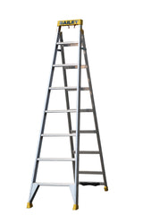 Bailey Ladders Pro Aluminium Dual Purpose 8 150kg Industrial Punchlock - 2.4m/4.4m