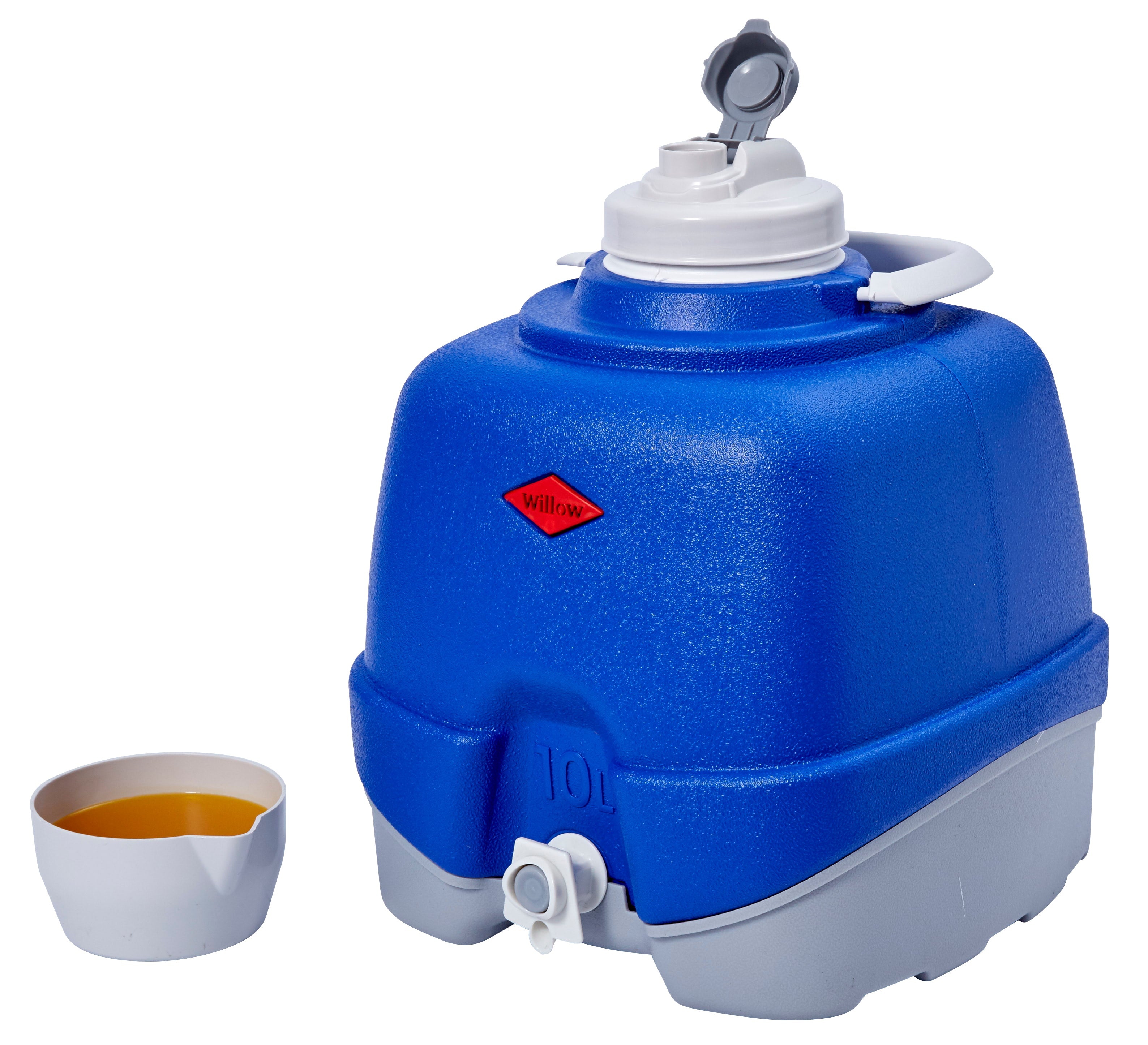 Willow Jug Cooler With Tap Blue 10L