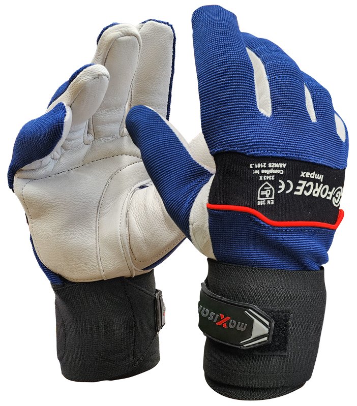 Maxisafe G-Force Impax Anti-Vibration Mechanics Glove (1 Pair)
