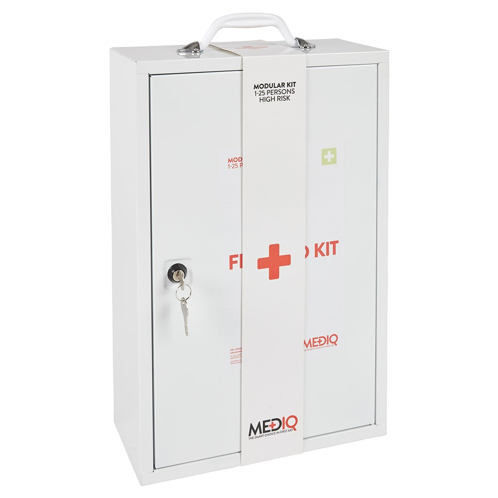 MEDIQ 5 x Module Incident Ready First Aid Kit Wall Cabinet (FAMKC)
