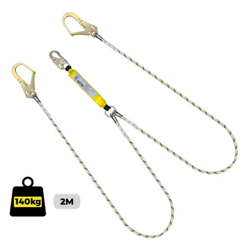 Austlift Kernmantle Rope Sharp Edge Double D/A Snap & Scaffold Hook AS 1891.5
