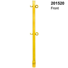 Austlift Truck Safety Pole Zinc plated and powder Coated
