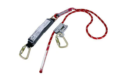 3M PROTECTA 2m Adj Rope Shock Absorbing Lanyard (AE529ADJ/9R) (AE529ADJ-9R)