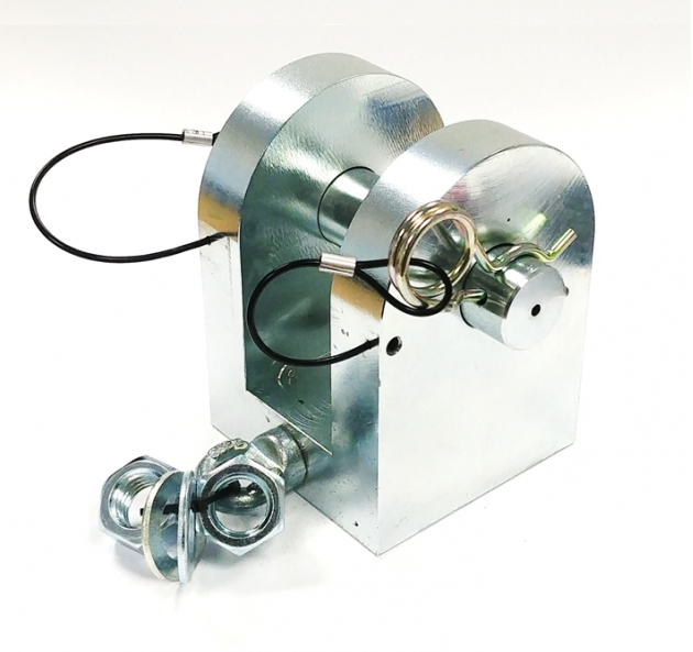 Heavy Duty Ringbolt Clevis to test up to 145kN (14.5 ton)