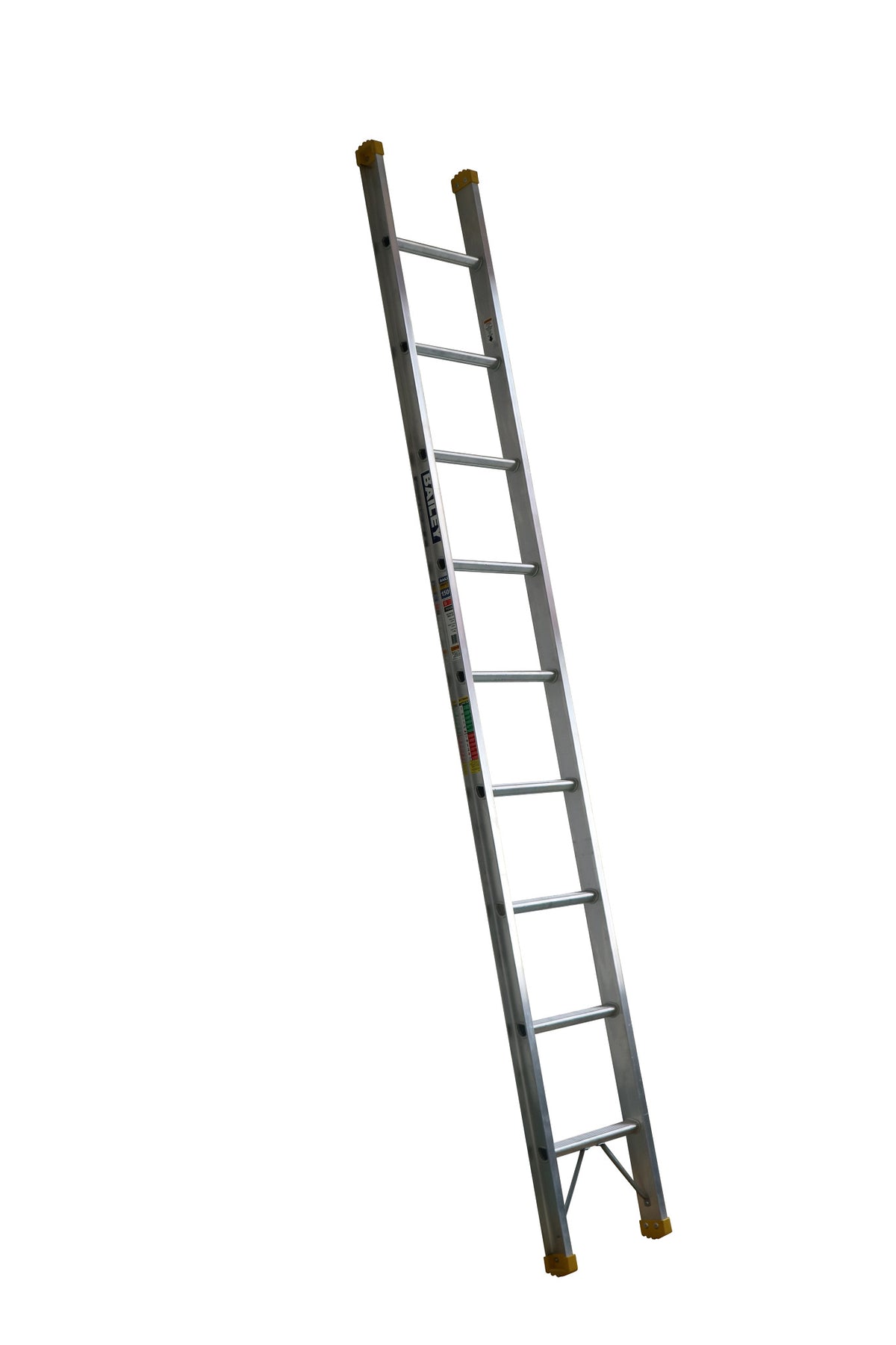 Bailey Ladders Pro Aluminium Single 9 150kg Industrial Punchlock - 3.0m