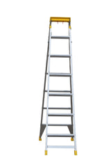 Bailey Ladders Pro Aluminium Dual Purpose 7 150kg Industrial Punchlock - 2.1m/3.8m