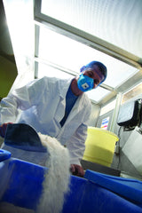 3M  P2 N95 Aura Flat Fold Respirator valved (9422+) Pk-10