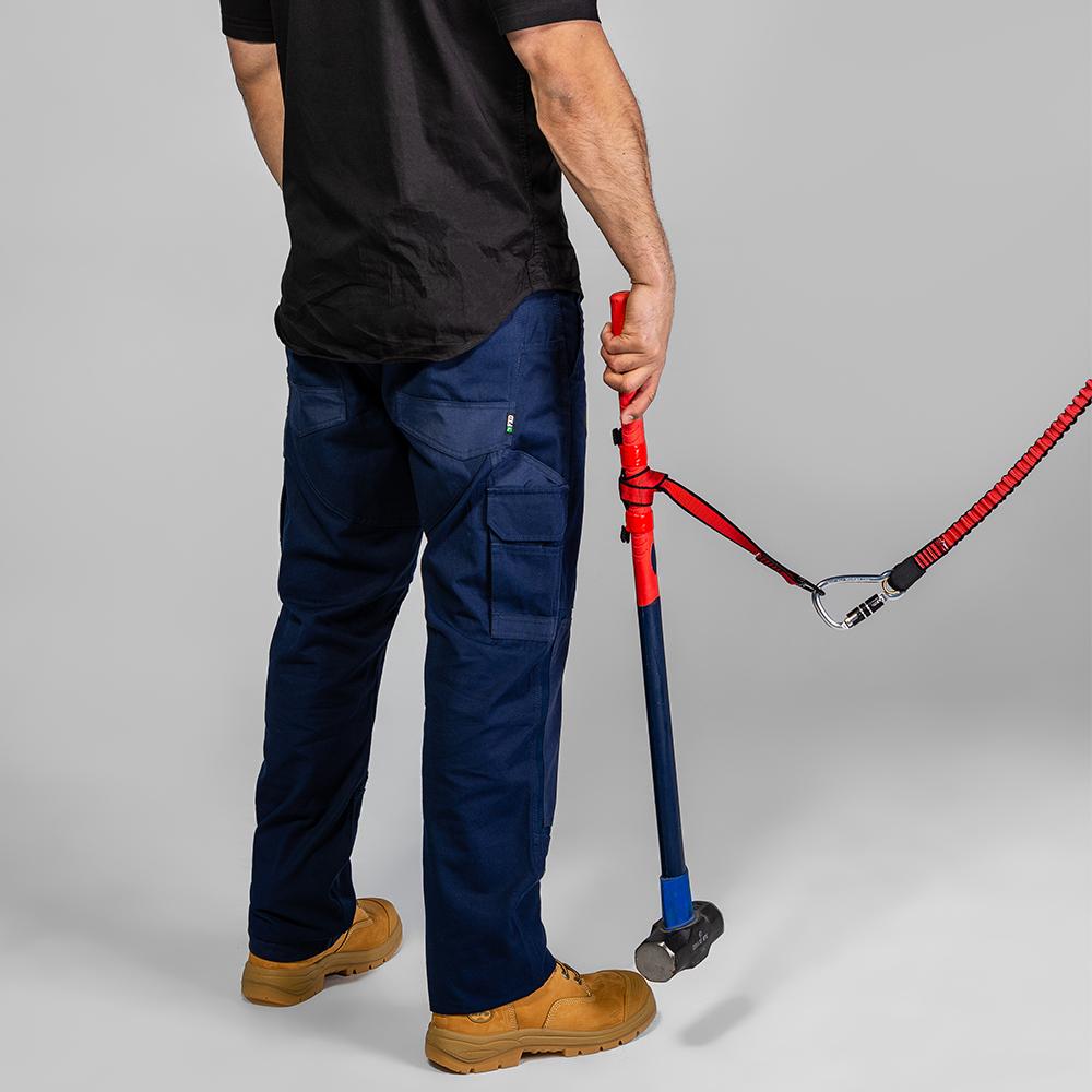 GRIPPS Bungee Tether Dual-Action Carabiner - 18kg/40lb