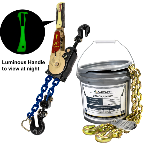 Austlift Maxibinder Combo 10mm include - 1x 10mm maxibinder and 1x 10mmx9M chain kit