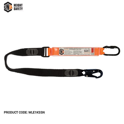 LINQ Elite Single Leg Elasticated Lanyard
