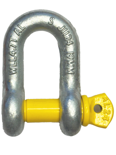 Austlift Shackle Grade 'S' Dee Screw Galvanised