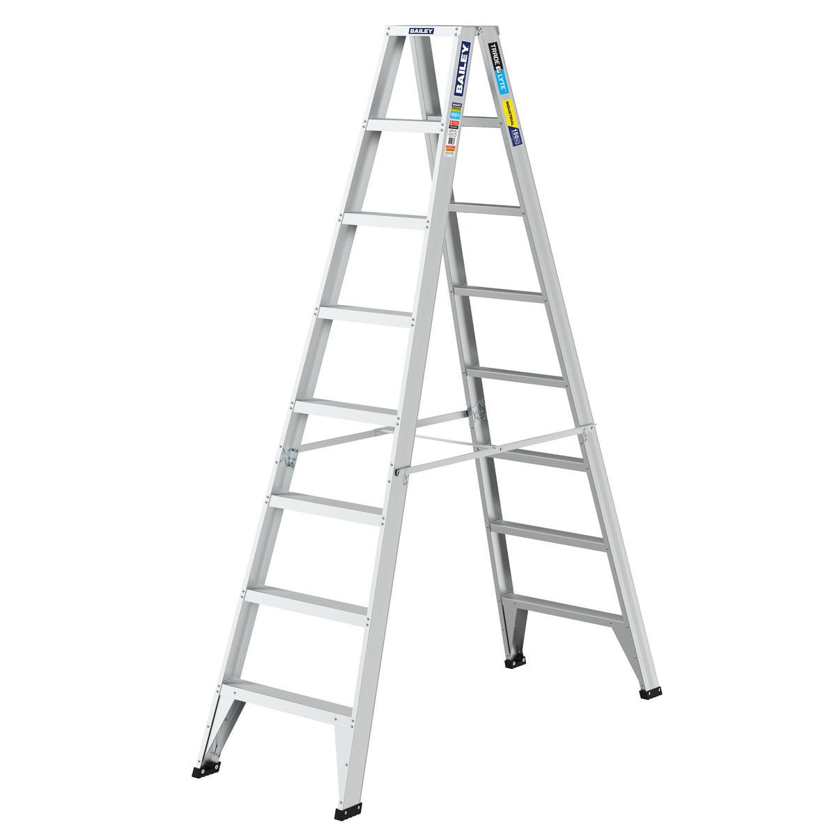 Bailey Ladders Trade Lyte 150kg Aluminium Double Sided 8 2.4m
