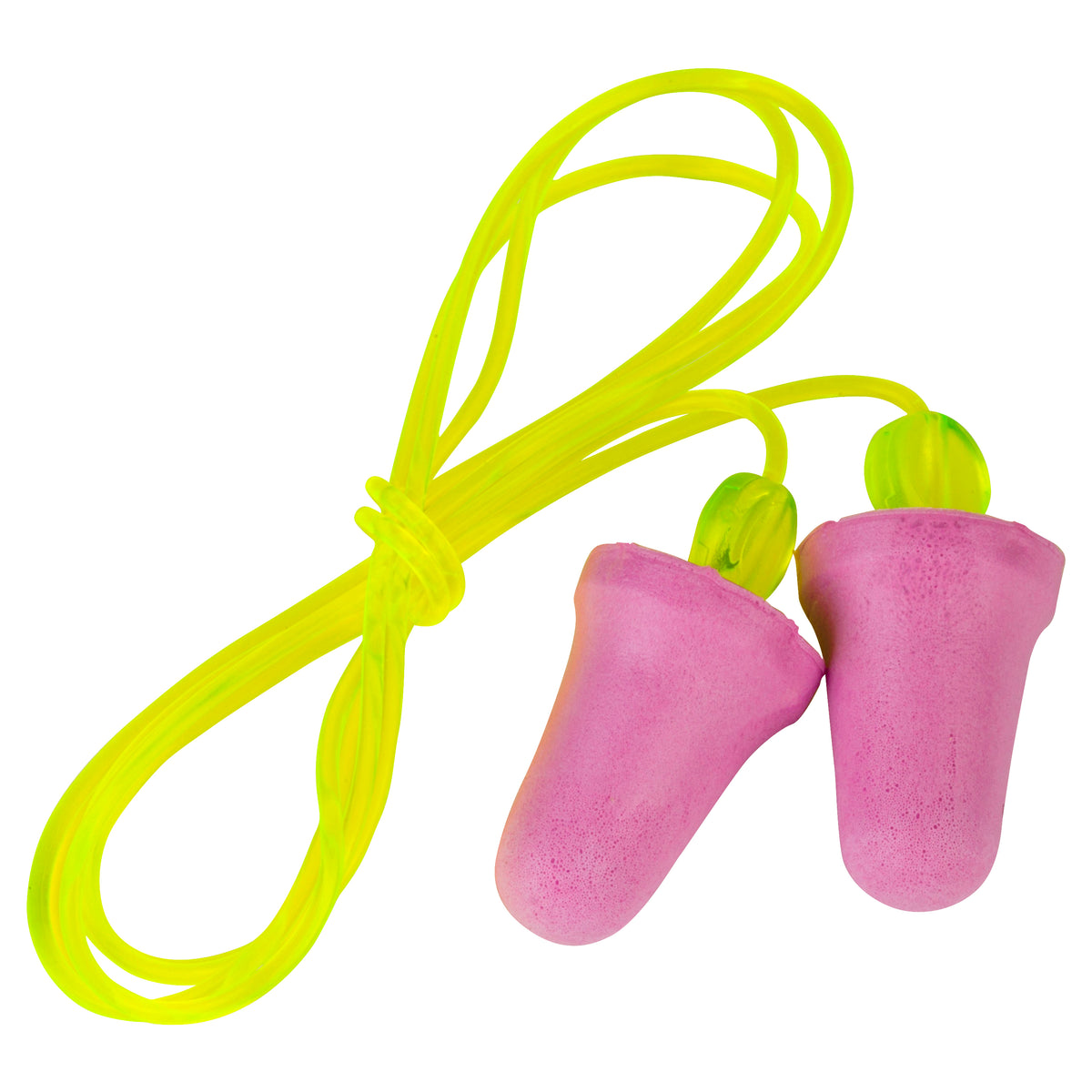 3M No-Touch Corded Earplugs, Poly Bag P2001