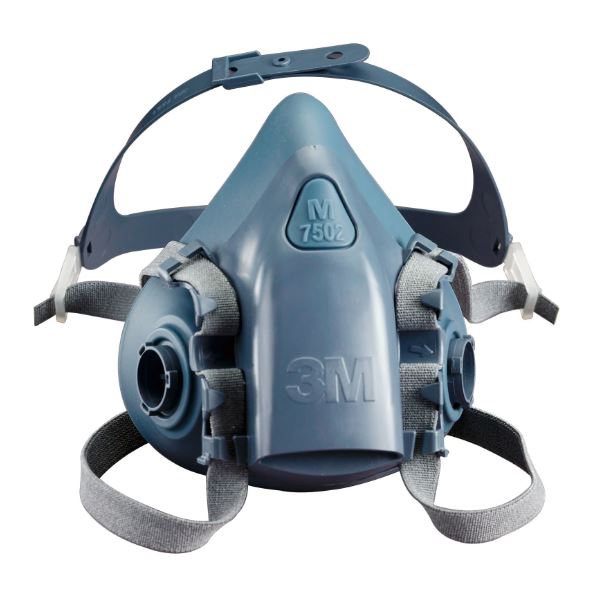 SMALL 3M Half Face Respirator Kits Asbestos/Silica/Dust P2/P3 (7535S)