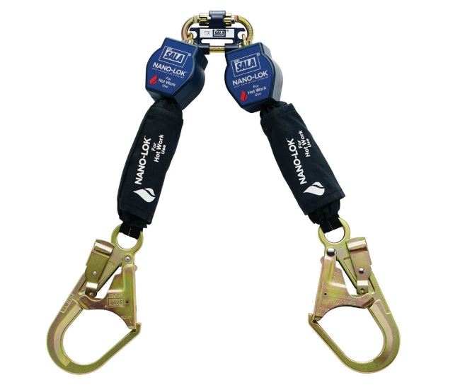 3M DBI-SALA Nano-Lok Twin-Leg Quick Connect Self Retracting Lifeline (3101524)