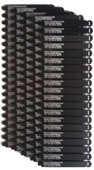 (Pack of 100) 95mm WrapStrap ID Tags