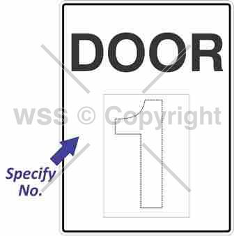 DOOR BLANK 450x600mm Metal