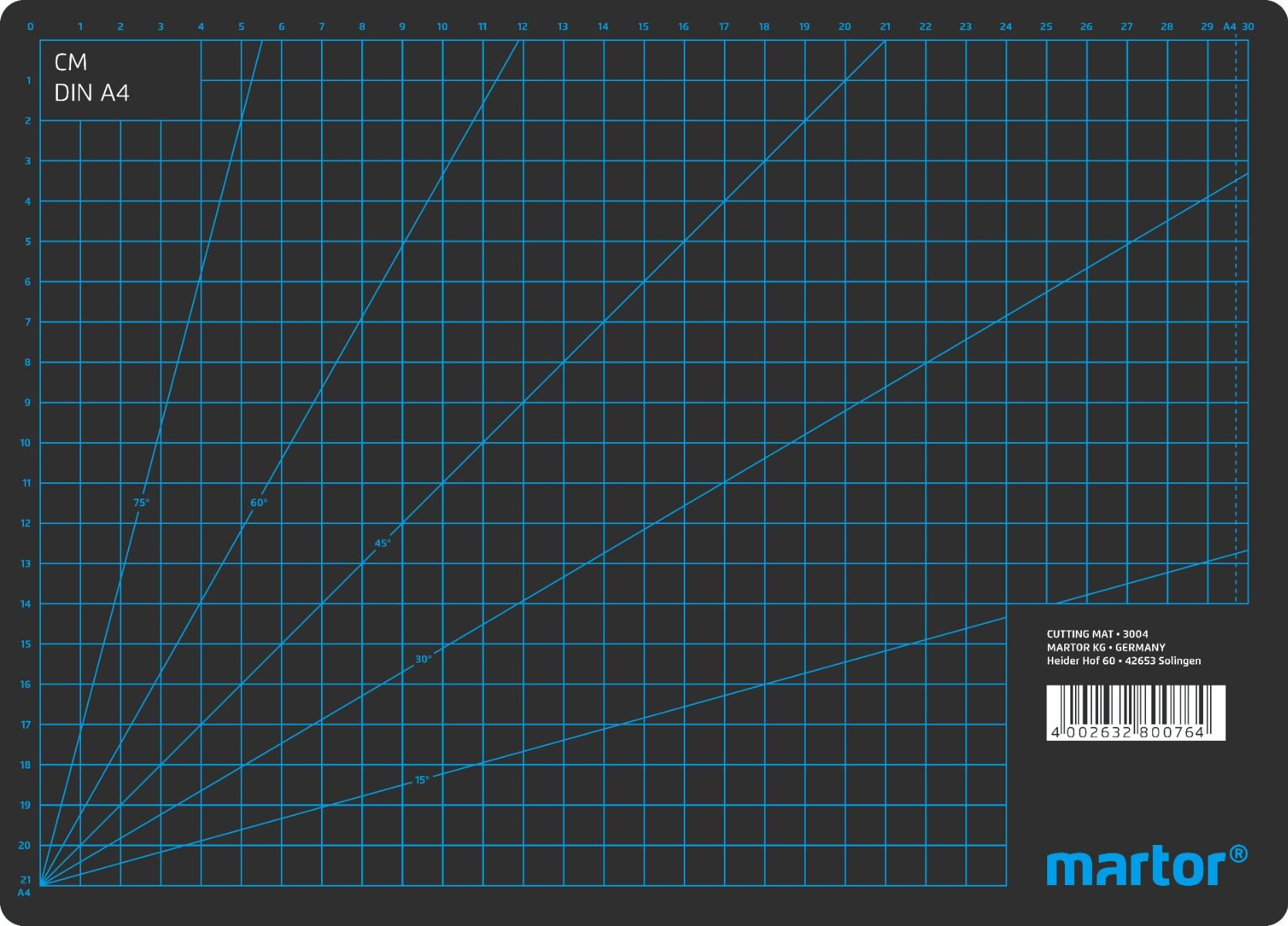Martor Cutting Mat, 148 X 210 mm (Single Unit)
