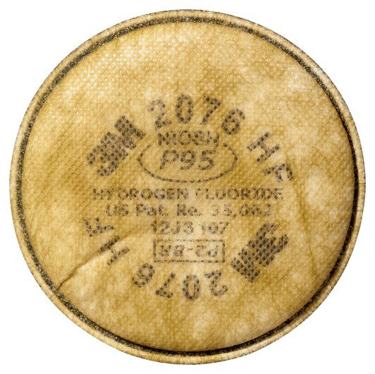 3M P2HF Particulate & Hydrogen Fluoride Disc Filter (2076)