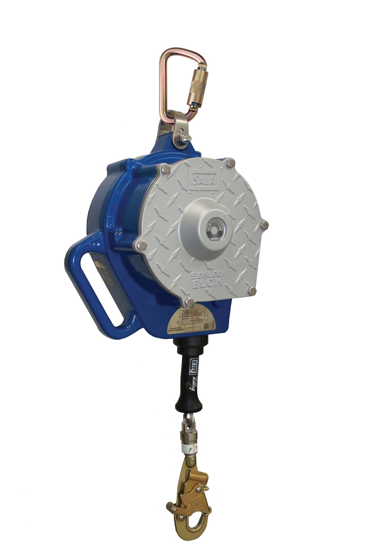 Sealed-Blok Self Retracting Lifeline 15m of 5mm Galvanised Cable (FACS 3400950)