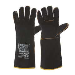 ProChoice Welding Glove BLACK JACK Black & Gold. Length 40cm (BGW16)