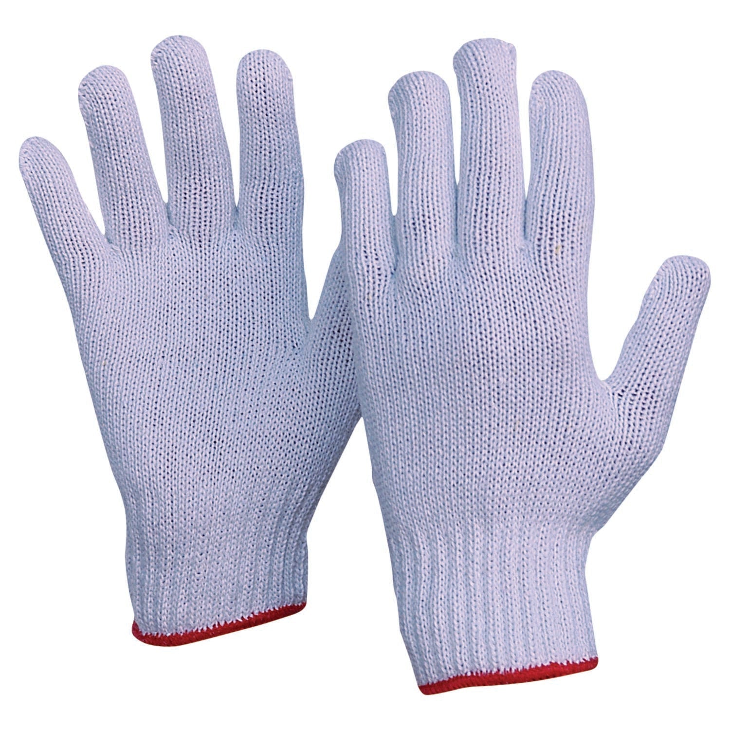 Pro Choice Knitted Poly/Cotton Gloves Ladies Size (12 Pairs)