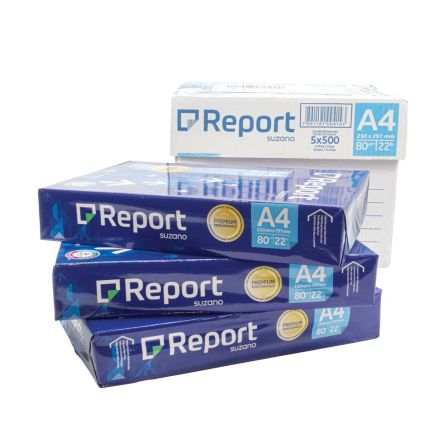 A4 Copy Paper - White 80gsm - Carton of 5 Reams