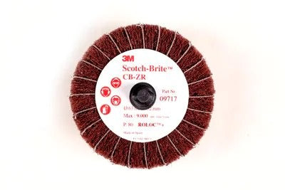 3M Scotch-Brite CB-ZR Roloc Combination Flap Brush