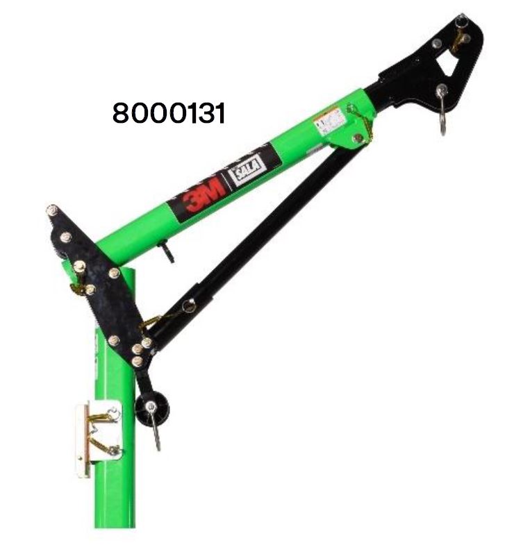 3M DBI-SALA Confined Space Adjustable Offset Upper Davit Arm/Mast High Capacity Long Reach (27- 44inch) (8000131)