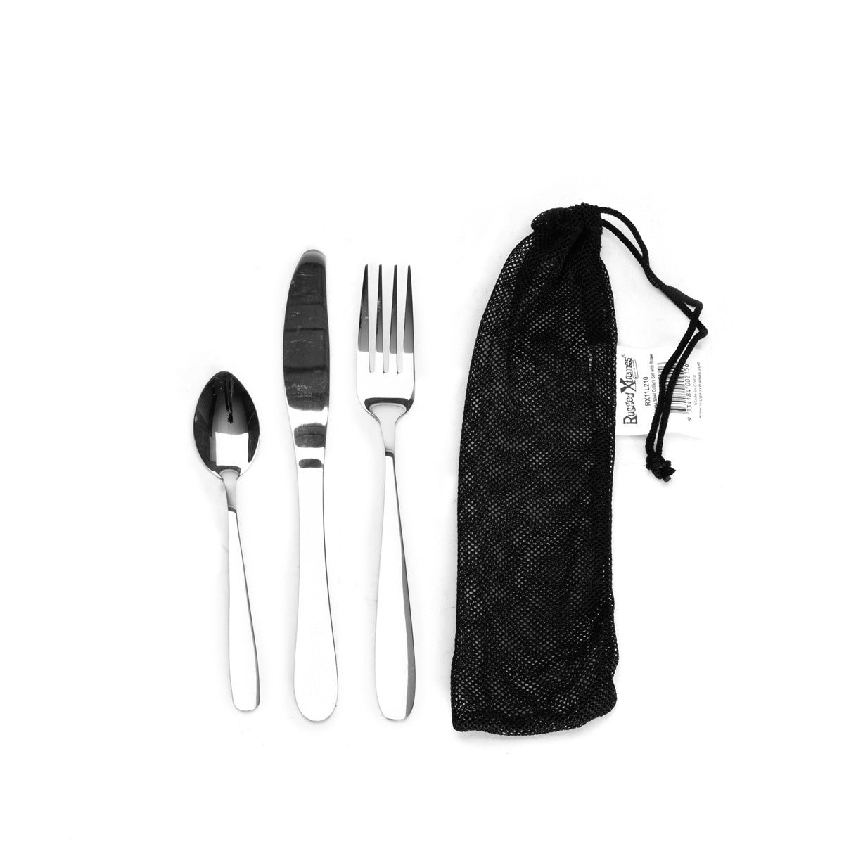 Rugged Xtremes 3 Piece Stainless Steel Cutlery