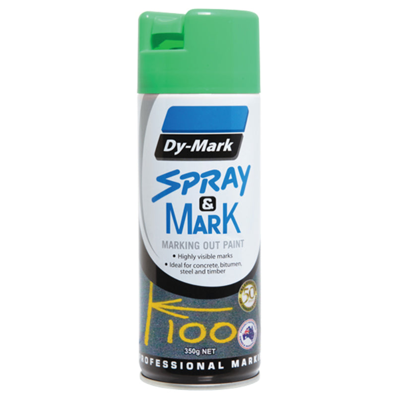 Dy-Mark Spray & Mark Inverted Spray (Fluoro Green | Pallet of 1200)