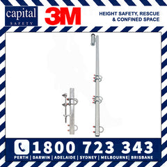 3M DBI Sala Lad-Saf Galvanised LS-B Bolt On Lad-Safe Fixed Ladder System