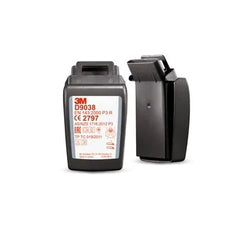 3M Secure Click Particulate Filter D9038, P3 R, with Hydrogen Fluoride and Nuisance Level Organic Vapour and Acid Gas Relief