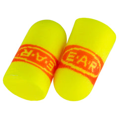 (Case of 10 boxes) 3M Regular Size Yellow with Red Band Uncorded Earplugs in Polybag Class 4 SLC80 24dB (200 pairs per box) (70071515038)
