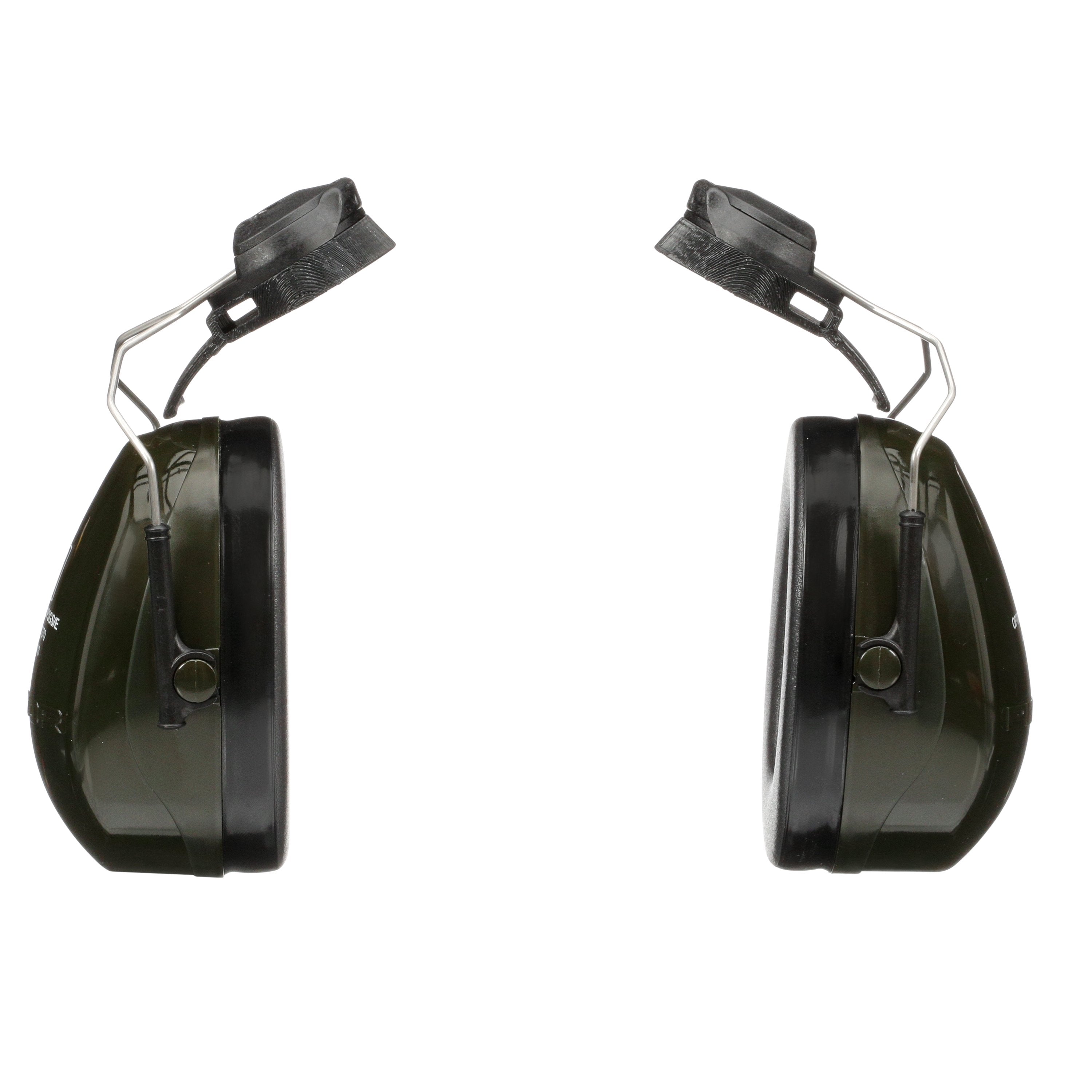 3M PELTOR Optime II Helmet Attach Earmuff H520P3GS/E, Green, Class 5 SLC80 29dB, 10 ea/Case